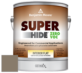 Benjamin Moore 355 Super Hide Zero Voc Interior Flat краска цвет 979 Stampede