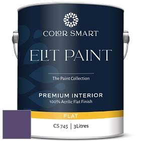COLOR SMART CS 745 ELIT PAINT глубокоматовая моющаяся краска цвет 2071-20 Gentle Violet