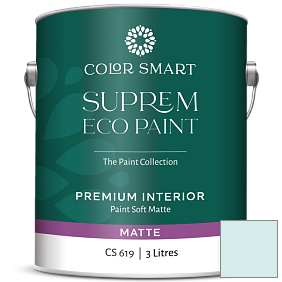 Краска COLOR SMART CS 619 SUPREM ECO PAINT матовая краска цвет 2056-70 Icy Moon Drops