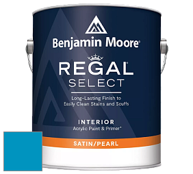Benjamin Moore 550 Regal Select Waterborne Interior Pearl Finish краска цвет NCS S 2060-B 