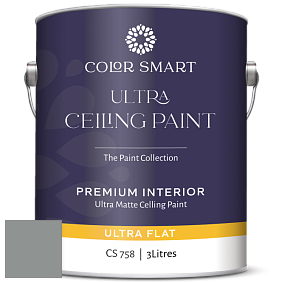 COLOR SMART CS 758 ULTRA CEILING PAINT ультраматовая краска цвет NCS S 4502-G 