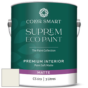 COLOR SMART CS 619 SUPREM ECO PAINT матовая краска цвет OC-45 Swiss Coffee