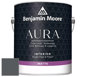 Benjamin Moore Aura 522 Interior Paint - Matte краска цвет NCS S 7502-B 