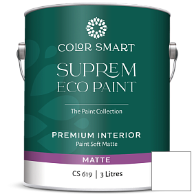 Краска COLOR SMART CS 619 SUPREM ECO PAINT матовая краска цвет 2010-70 Frosty Pink