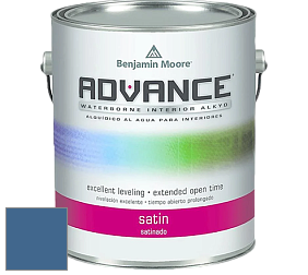 Benjamin Moore 792 Advance Interior Paint-Satin эмаль цвет RAL 5007 