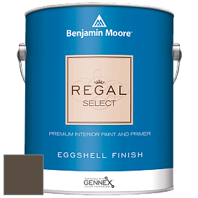 Benjamin Moore 549 Regal Select Waterborne Interior Eggshell Finish краска цвет 2137-10 Otter Brown