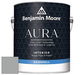 Benjamin Moore Aura 524 Waterborne Interior Eggshell Finish краска цвет RAL 9006 