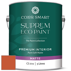 COLOR SMART CS 619 SUPREM ECO PAINT матовая краска цвет NCS S 2075-Y60R 