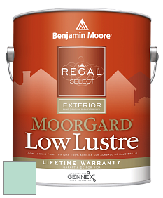 Benjamin Moore W103 Regal Select Exterior Paint-MoorGard Low Lustre Finish краска цвет 598 Surf 'n Turf