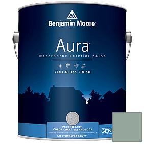 Краска Aura Waterborne Exterior Semi-Gloss Finish (632) цвет HC-142 BM HC-142