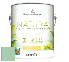 Benjamin Moore 514 Natura Interior Semi-Gloss Finish краска цвет 2035-50 Spruce Green