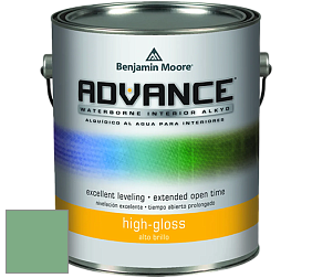 Benjamin Moore 794 Advance Interior Paint-High Gloss глянцевая алкидная эмаль цвет 2035-40 Stokes Forest Green