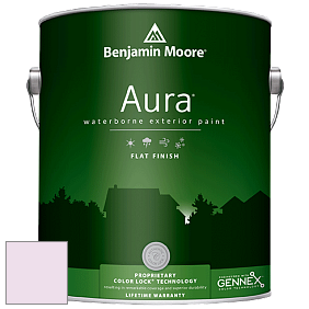 Benjamin Moore Aura 629 Waterborne Exterior Flat Finish краска цвет 2074-70 Easter Bonnet