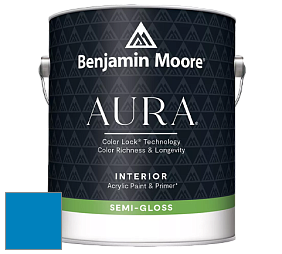Benjamin Moore Aura 528 Waterborne Interior Semi-gloss Finish краска цвет NCS S 2065-R90B 