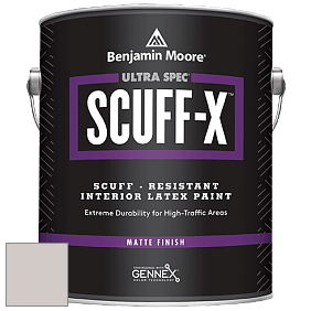 Benjamin Moore 484 Ultra Spec SCUFF-X Interior Matte Finish краска цвет AF-665 
