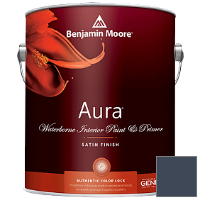 Краска Aura Waterborne Interior Satin Finish (526) цвет 2061-10 Deep Royal