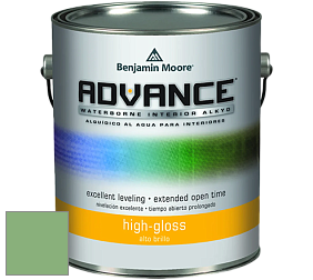 Benjamin Moore 794 Advance Interior Paint-High Gloss глянцевая алкидная эмаль цвет 2034-40 Cedar Green
