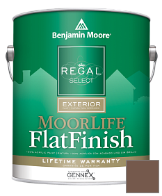Краска Regal Select Exterior Paint-MoorLife Flat Finish (W105) цвет 1237 Raisin