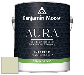 Benjamin Moore Aura 528 Waterborne Interior Semi-gloss Finish краска цвет 478 Sweet Caroline
