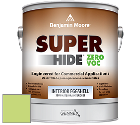 Benjamin Moore 357 Super Hide Zero Voc Interior Eggshell краска цвет NCS S 0550-G40Y 
