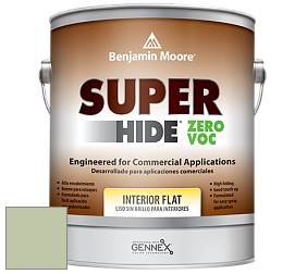 Benjamin Moore 355 Super Hide Zero Voc Interior Flat краска цвет HC-119 BM HC-119