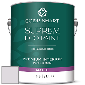 COLOR SMART CS 619 SUPREM ECO PAINT матовая краска цвет NCS S 1005-R40B 