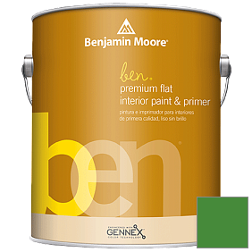 Краска Ben Premium Interior Latex Flat (W625) цвет 2033-10 Yellow Green