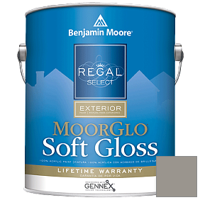 Краска Regal Select Exterior Paint-Moor GloSoft Gloss Finish (W096) цвет 1475 Graystone