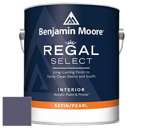 Benjamin Moore 550 Regal Select Waterborne Interior Pearl Finish краска цвет NCS S 6020-R60B 