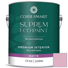 Краска COLOR SMART CS 619 SUPREM ECO PAINT матовая краска цвет 1354 Wild Heart