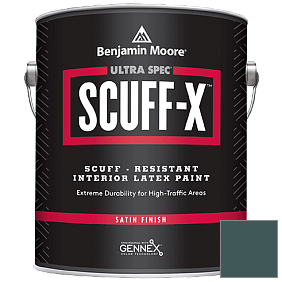 Краска Ultra Spec SCUFF-X Interior Satin Finish (486) цвет 2053-10 Mallard Green