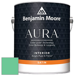 Benjamin Moore Aura 526 Waterborne Interior Satin Finish покрытие цвет NCS S 1050-G 