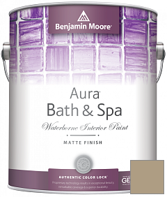 Краска Benjamin Moore Aura Bath & Spa Interior Paint Matte Finish (532) цвет 1524 Nature's Scenery
