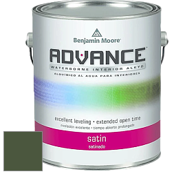 Benjamin Moore 792 Advance Interior Paint-Satin эмаль цвет RAL 6003 