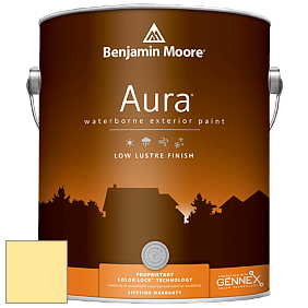 Benjamin Moore Aura 634 Waterborne Exterior Low Lustre Finish краска цвет 2022-50 Sundance