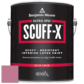 Benjamin Moore 486 Ultra Spec SCUFF-X Interior Satin Finish краска цвет 2080-40 Wild Pink