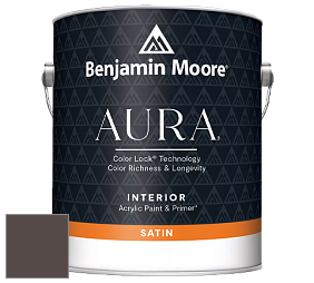 Benjamin Moore Aura 526 Waterborne Interior Satin Finish покрытие цвет NCS S 8005-Y80R 