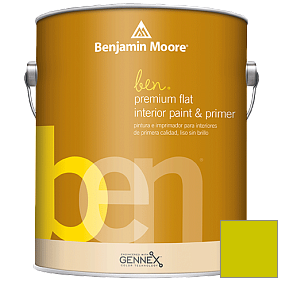 Краска Ben Premium Interior Latex Flat (W625) цвет 2025-20 Yew Green