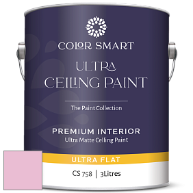 COLOR SMART CS 758 ULTRA CEILING PAINT ультраматовая краска цвет NCS S 0530-R30B 
