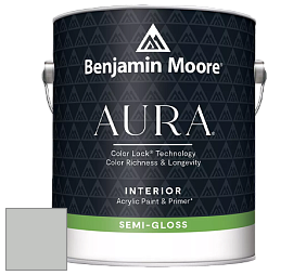 Benjamin Moore Aura 528 Waterborne Interior Semi-gloss Finish краска цвет NCS S 2002-G 