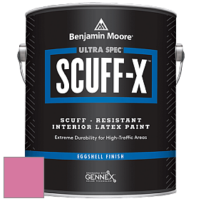 Benjamin Moore 485 Ultra Spec SCUFF-X Interior Eggshell Finish краска цвет 2086-40 Deep Carnation