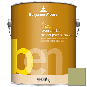 Краска Ben Premium Interior Latex Flat (W625) цвет 538 Vienna Green