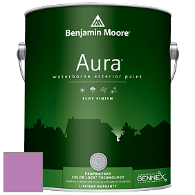 Benjamin Moore Aura 629 Waterborne Exterior Flat Finish краска цвет 2075-40 Pink Raspberry