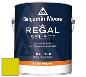 Benjamin Moore 550 Regal Select Waterborne Interior Pearl Finish краска цвет 2025-30 New Lime
