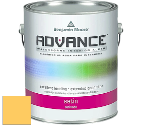Benjamin Moore 792 Advance Interior Paint-Satin эмаль цвет 2019-40 American Cheese