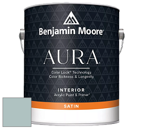 Benjamin Moore Aura 526 Waterborne Interior Satin Finish покрытие цвет NCS S 2010-B50G 