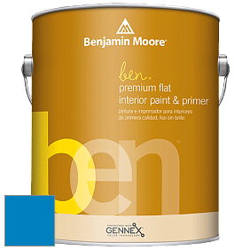 Benjamin Moore Ben W625 Premium Interior Latex Flat краска цвет NCS S 2065-R90B 