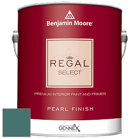 Benjamin Moore 550 Regal Select Waterborne Interior Pearl Finish краска цвет 2051-30 Casco Bay