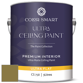 COLOR SMART CS 758 ULTRA CEILING PAINT ультраматовая краска цвет 2149-10 Newt Green