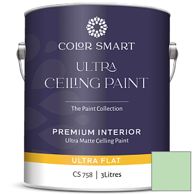 Краска COLOR SMART CS 758 ULTRA CEILING PAINT ультраматовая краска цвет 570 Grassy Meadows